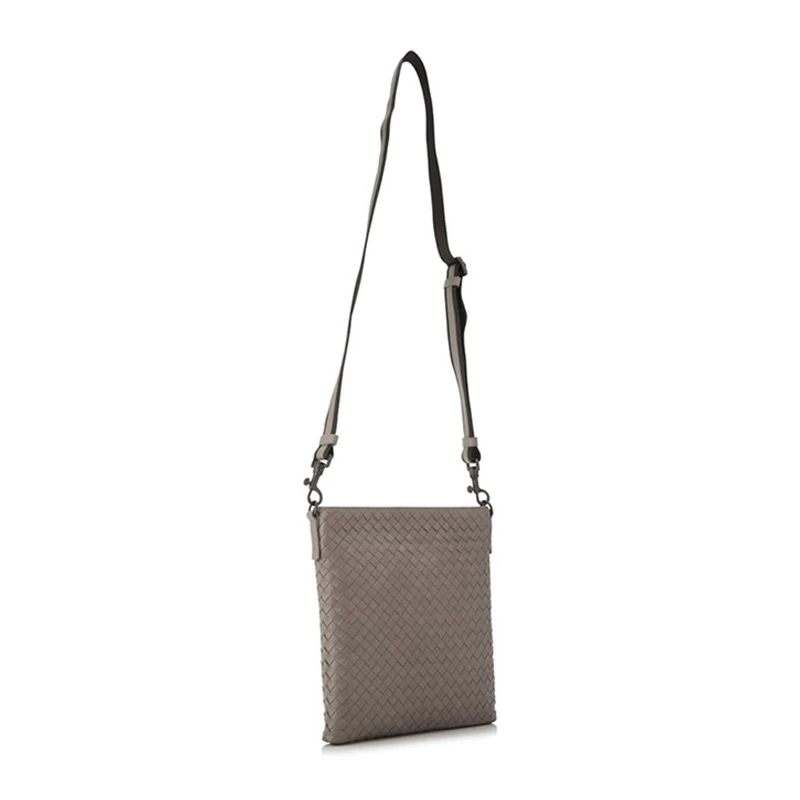 Bottega Veneta 葆蝶家 灰色真皮男士单肩包276357-V465C-1569 商品
