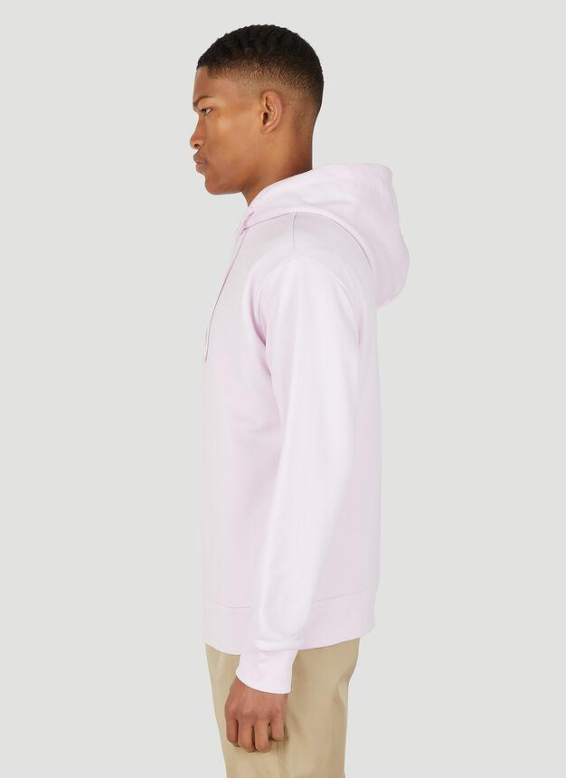 商品A.P.C.|Larry Micro Logo Hooded Sweatshirt in Pink,价格¥710,第5张图片详细描述