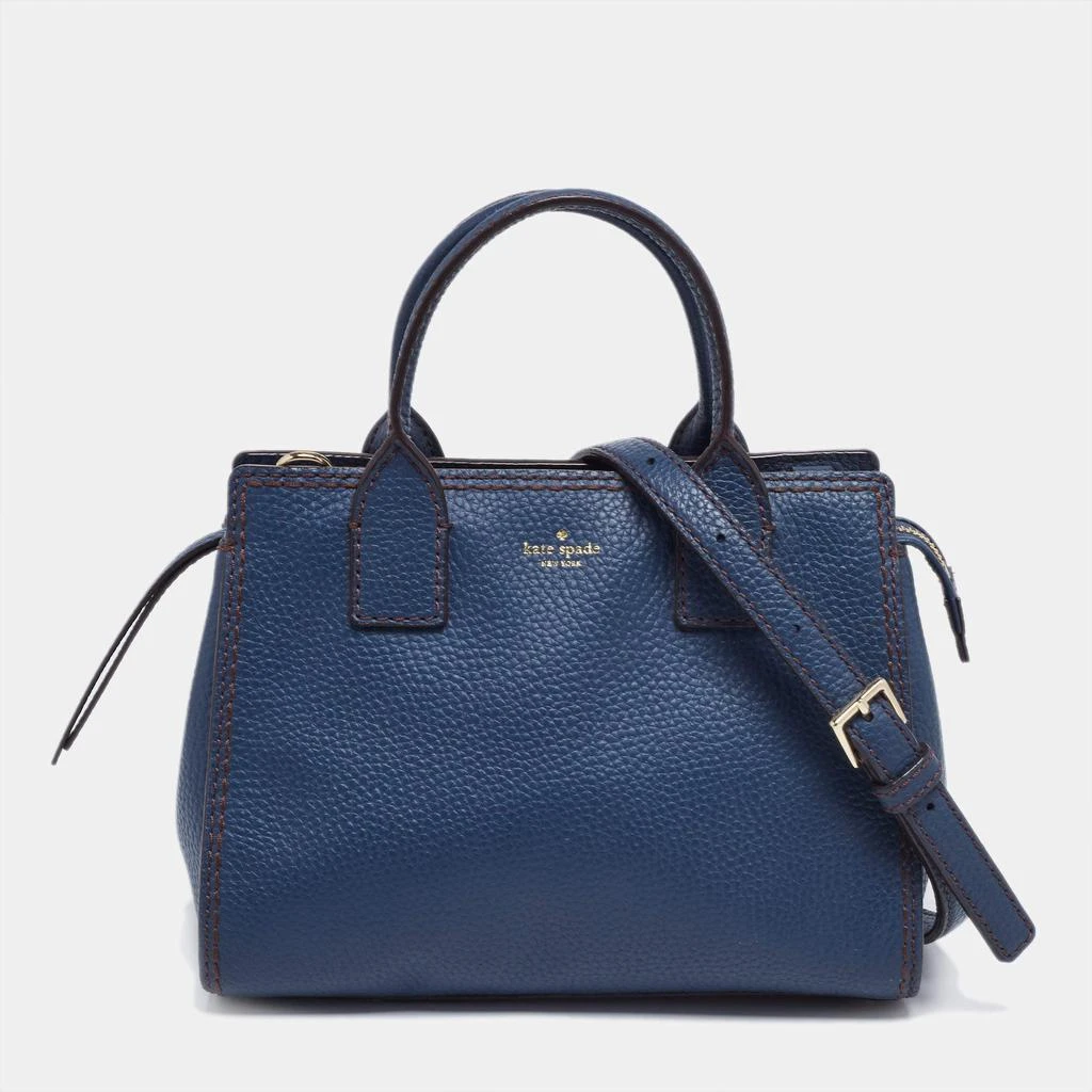 商品[二手商品] Kate Spade|Kate Spade Blue Leather Dunne Lane Tote ,价格¥834,第1张图片