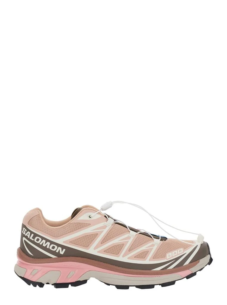 商品Salomon|xt-6 Pink Sneaker With Logo Applied On The Tongue And Chunky Sole In Fabric Unisex,价格¥1931,第1张图片