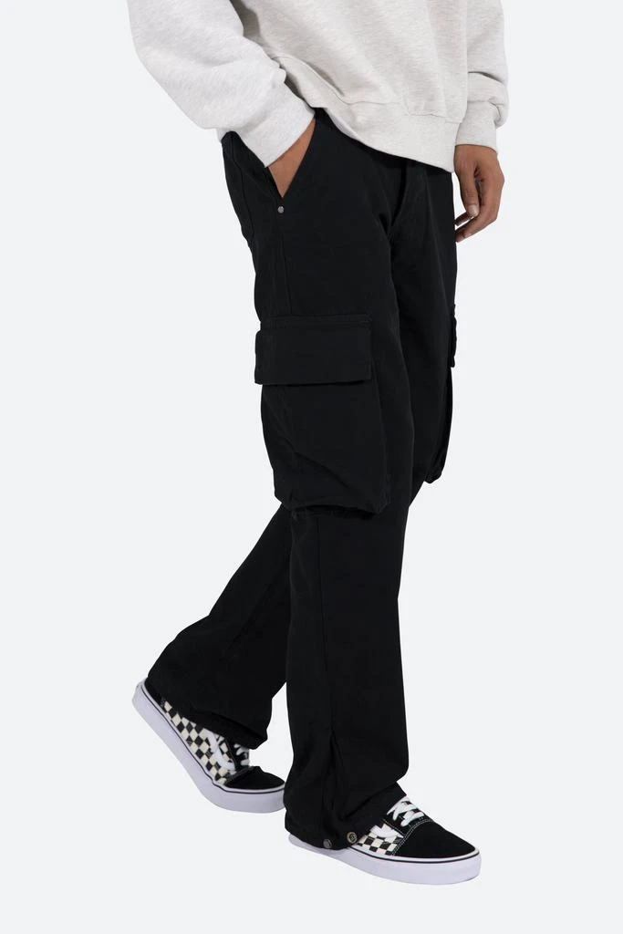 商品MNML|V193 Cargo Snap Baggy Denim - Black,价格¥513,第2张图片详细描述