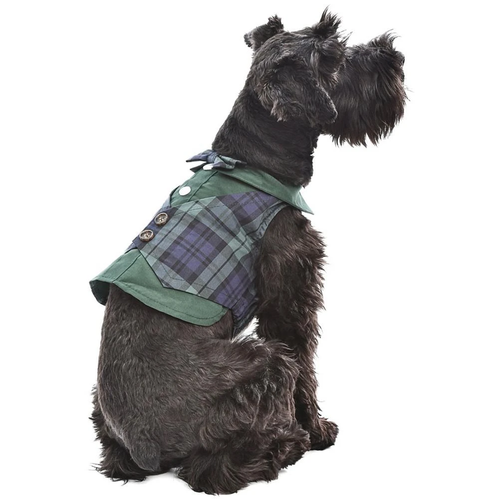 商品Parisian Pet|Scottish Plaid Dog Tuxedo,价格¥268,第1张图片