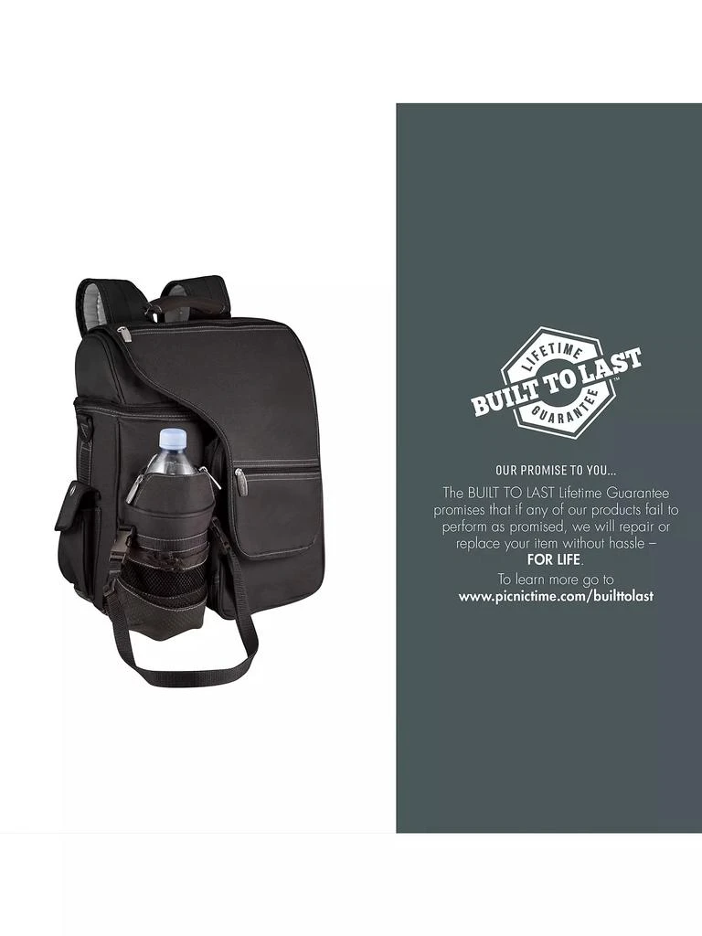 商品Picnic Time|Turismo Backpack Cooler,价格¥742,第3张图片详细描述