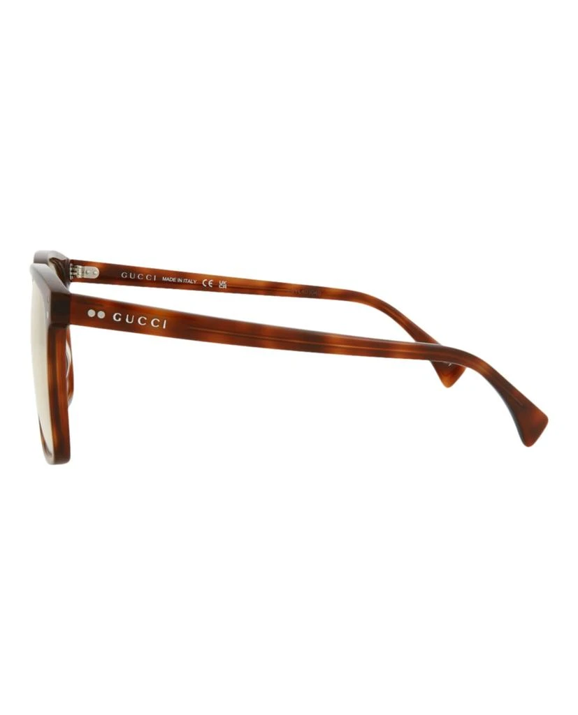 商品Gucci|Square-Frame Acetate Sunglasses,价格¥1090,第3张图片详细描述