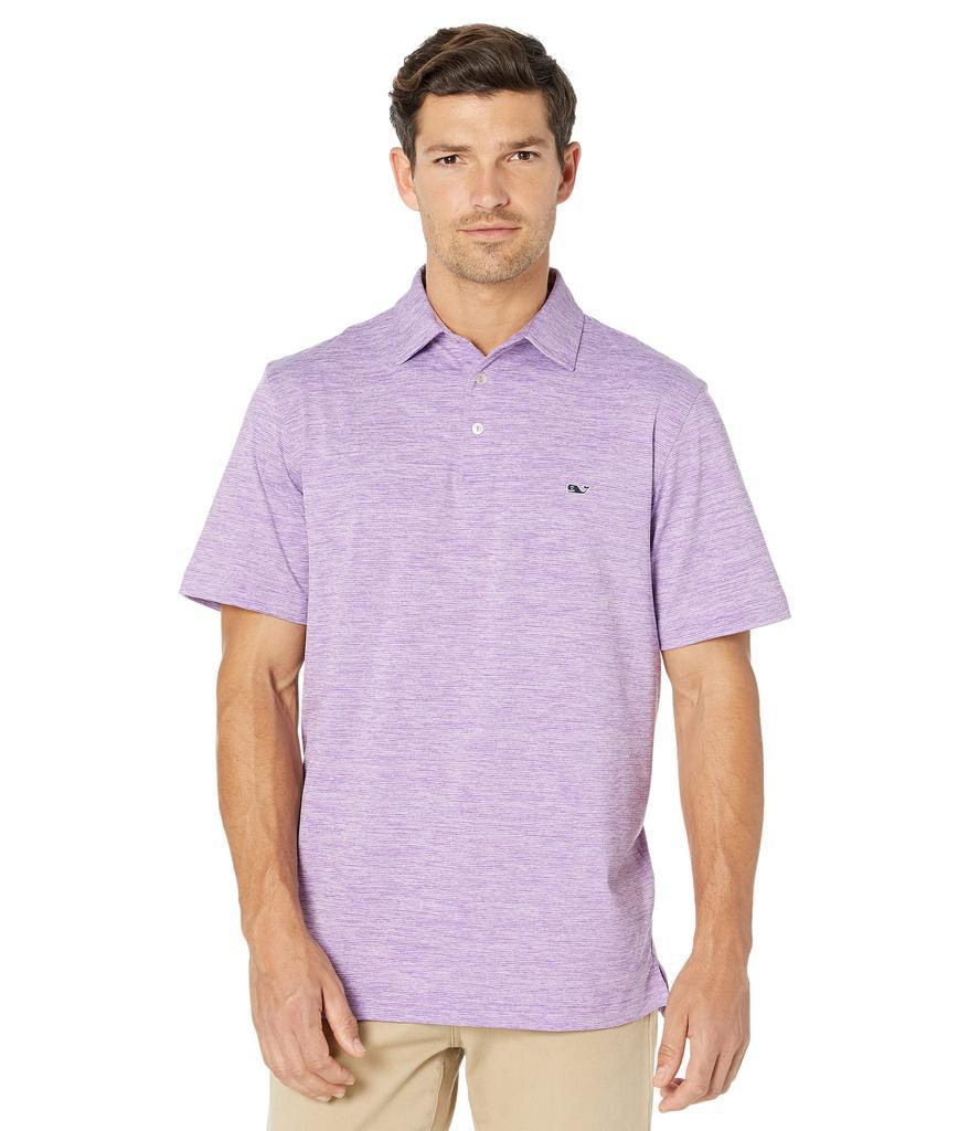 商品Vineyard Vines|St. Jean Stripe Sankaty Polo,价格¥522-¥699,第1张图片