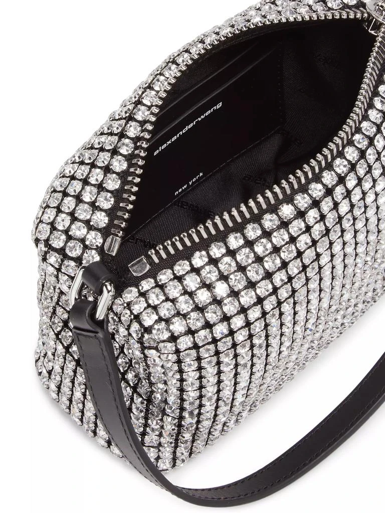 商品Alexander Wang|Medium Heiress Rhinestone Mesh Pouch,价格¥5287,第3张图片详细描述