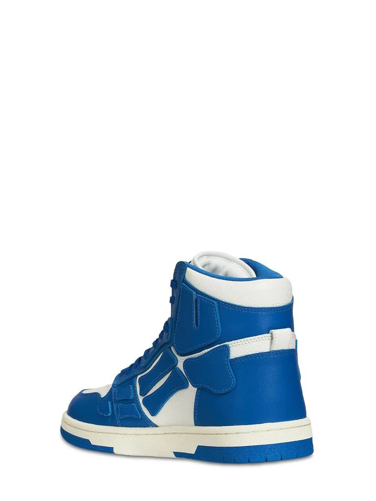 商品AMIRI|Skel Bones High Top Leather Sneakers,价格¥2491,第3张图片详细描述