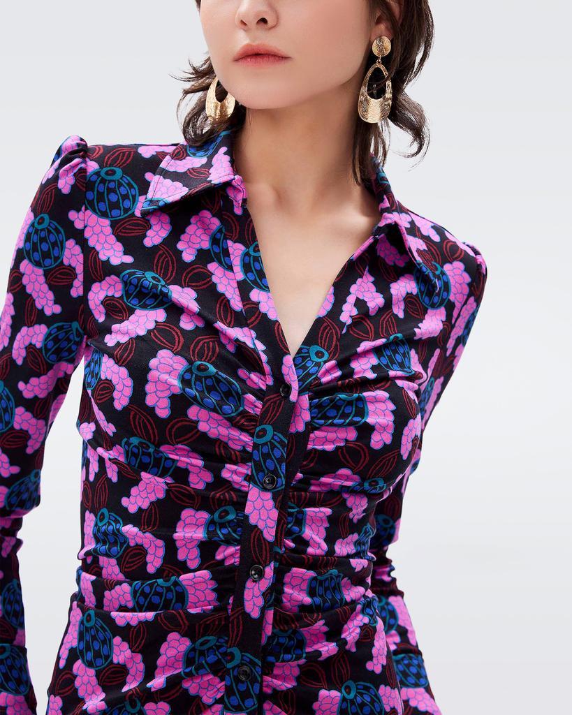 商品Diane von Furstenberg|Sheska Shirt Dress,价格¥3800,第4张图片详细描述