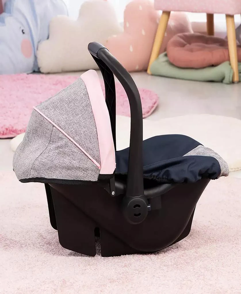 商品Bayer Design|Dolls Grey, Blue, Pink Butterfly Car Seat,价格¥202,第5张图片详细描述