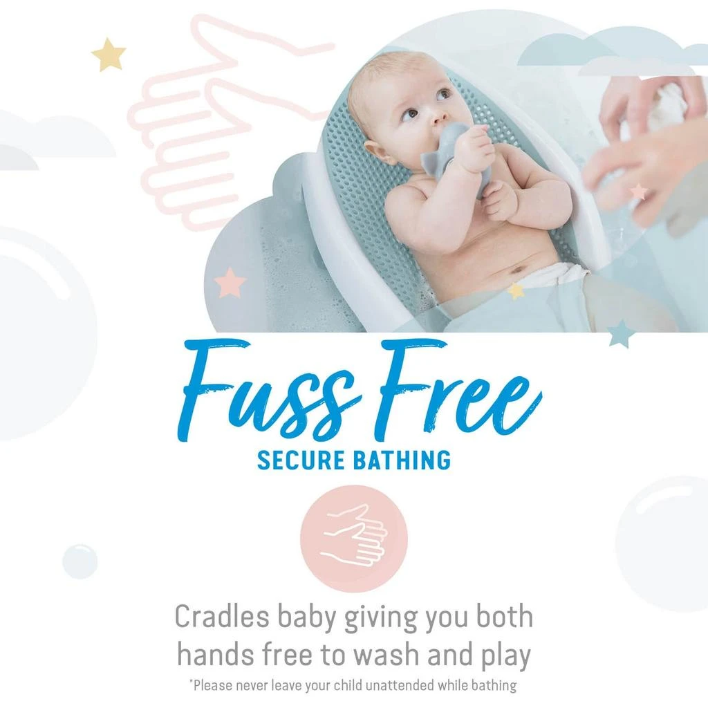 商品The Hut|Angelcare Soft Touch Baby Bath Support - Aqua,价格¥249,第2张图片详细描述