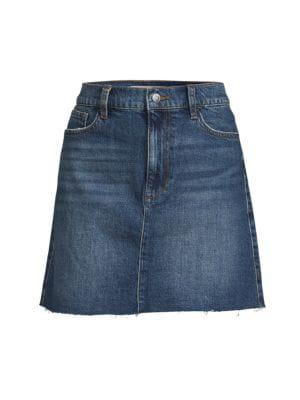 High Rise Denim Mini Skirt商品第3张图片规格展示