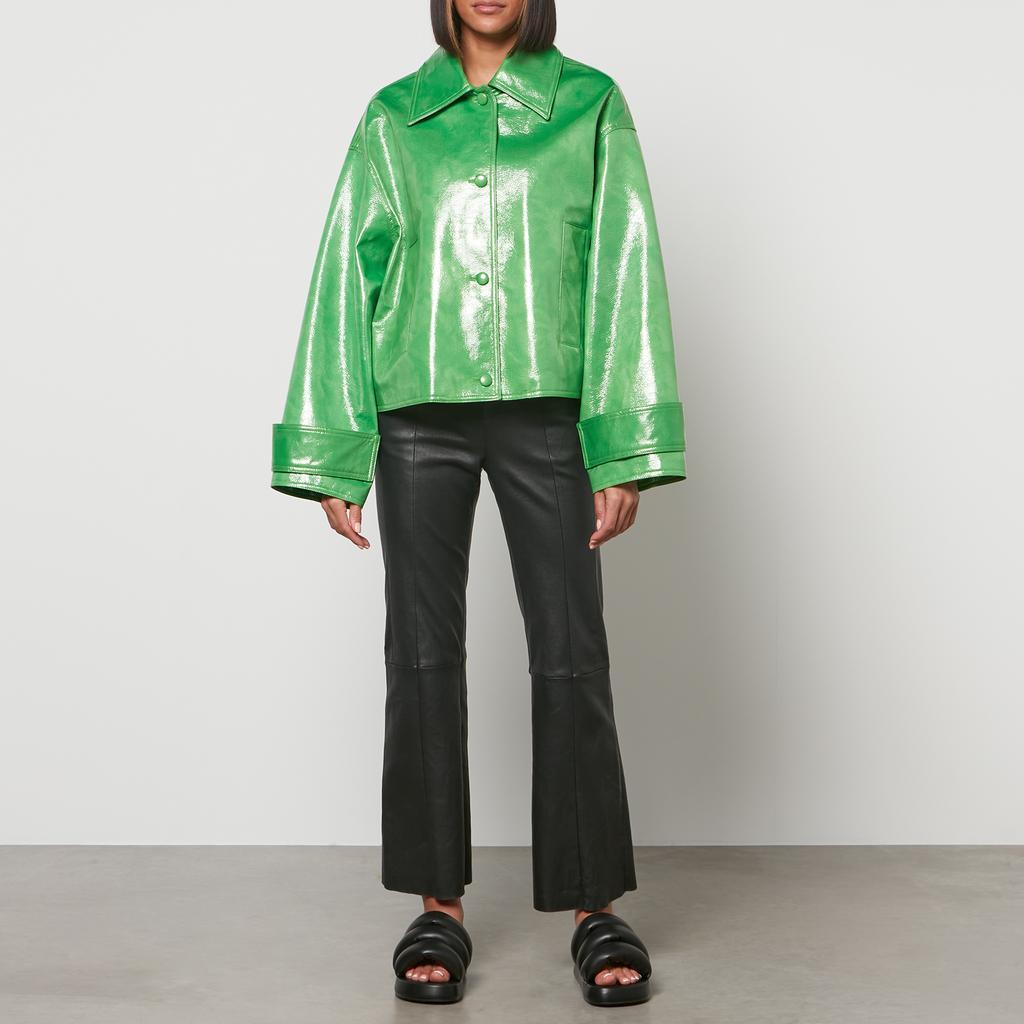 商品STAND STUDIO|Stand Studio Women's Charleen Jacket - Bright Green,价格¥1643,第5张图片详细描述