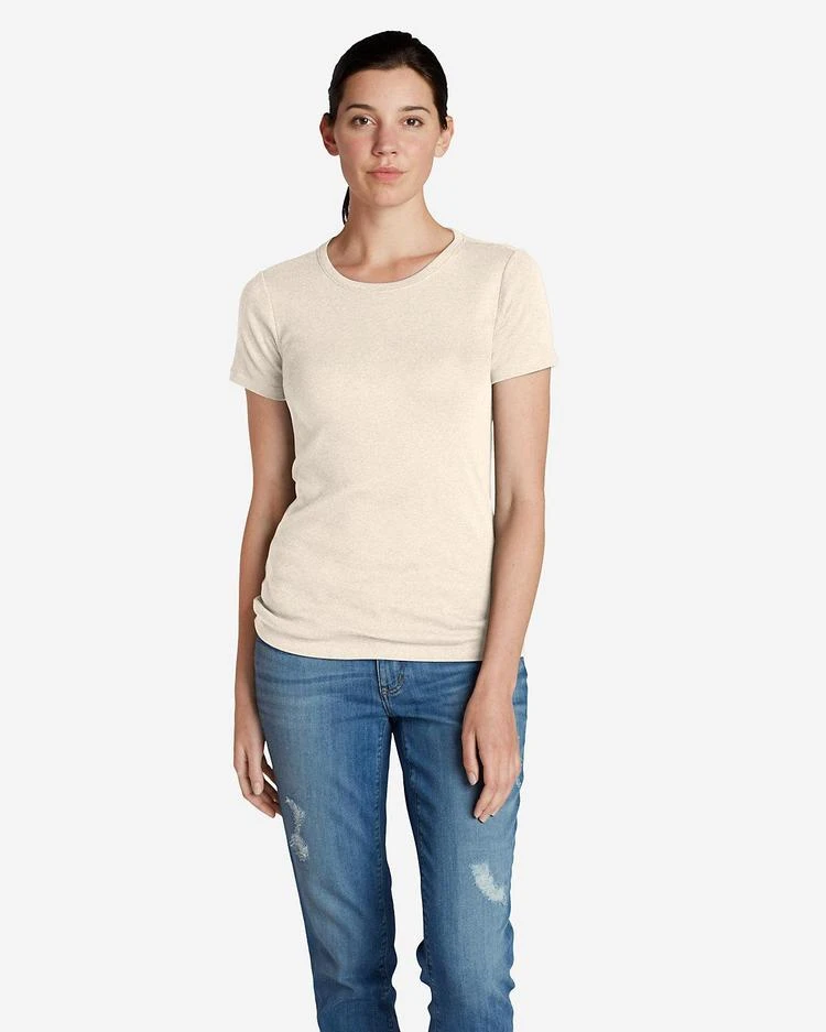 商品Eddie Bauer|Women's Favorite Short-Sleeve Crewneck T-Shirt,价格¥93-¥134,第2张图片详细描述