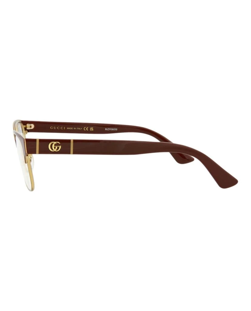 商品Gucci|Square-Frame Metal Optical Frames,价格¥904,第3张图片详细描述