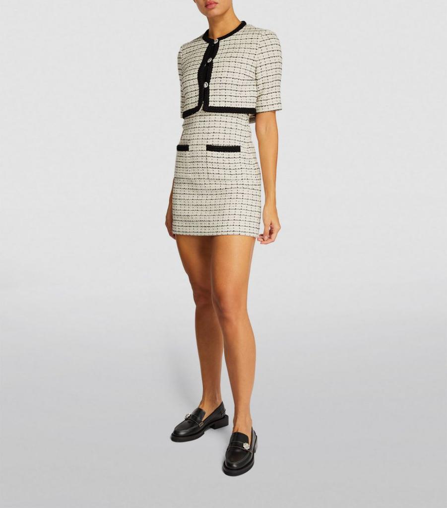 Tweed Mini Dress with Jacket商品第3张图片规格展示