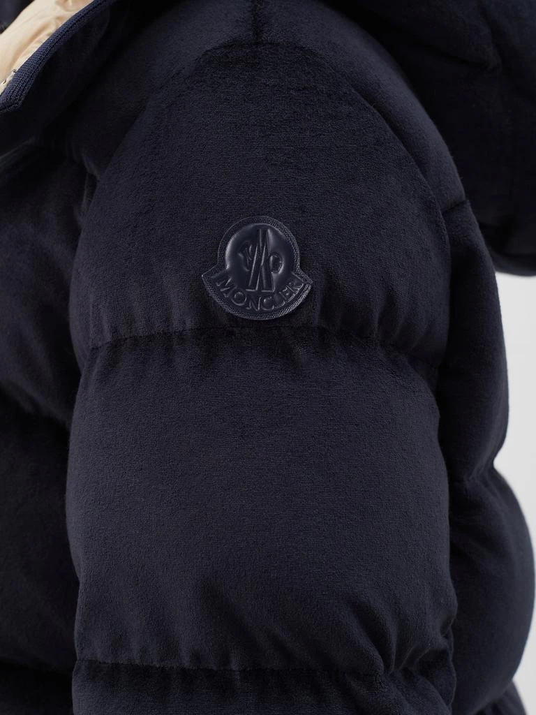 商品Moncler|Holostee quilted velvet down jacket,价格¥16332,第4张图片详细描述