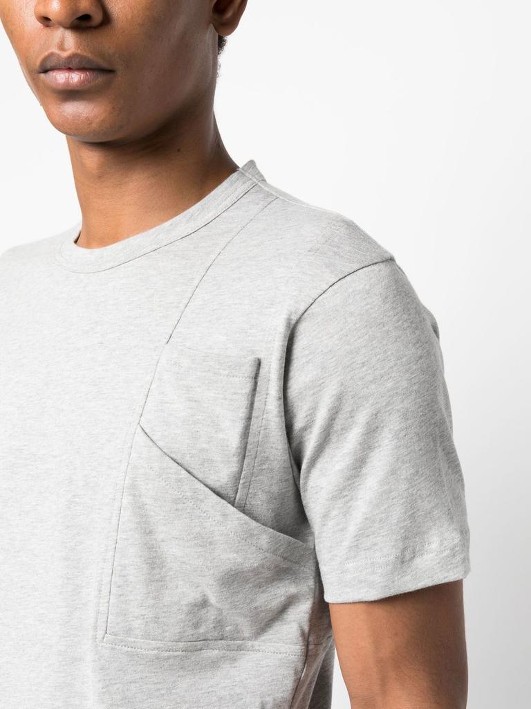 COMME DES GARÇONS asymmetric short-sleeved T-shirt商品第5张图片规格展示