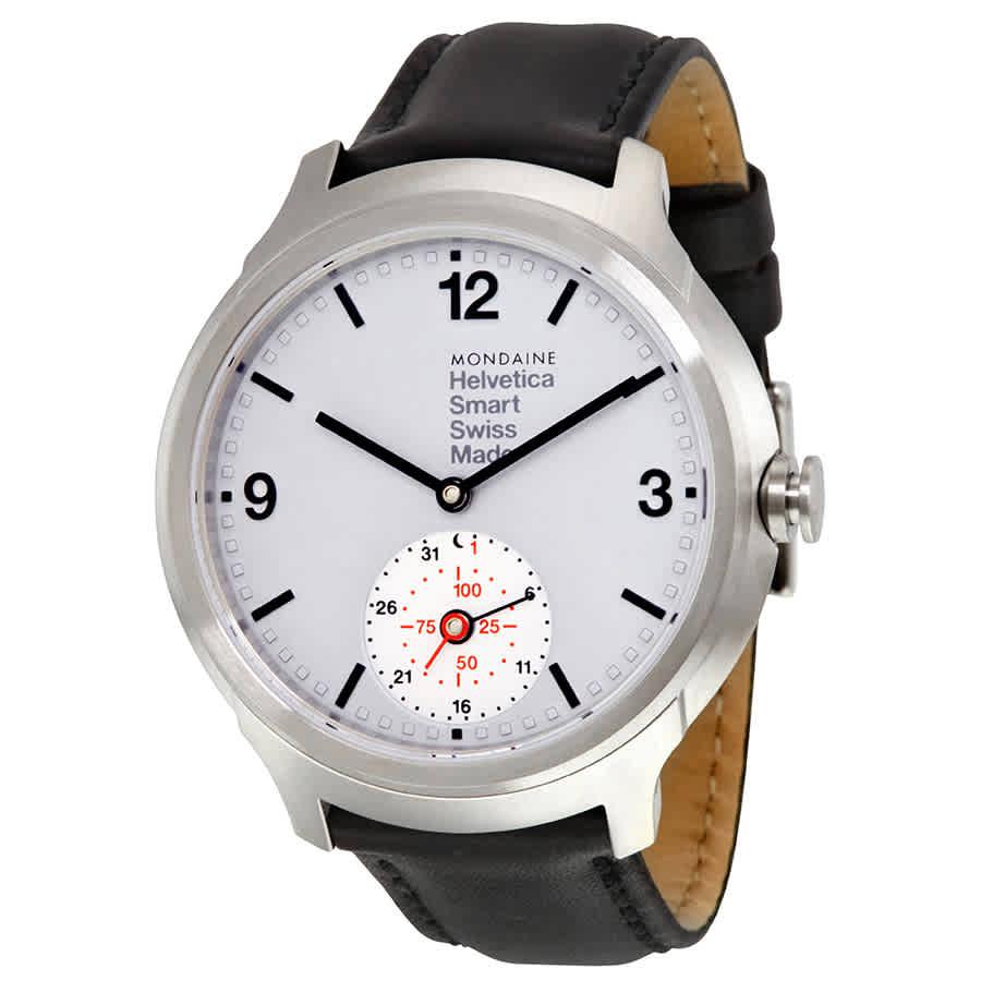 Mondaine Helvetica 1 Smartwatch Mens Quartz Watch MH1.B2S80.LB商品第1张图片规格展示