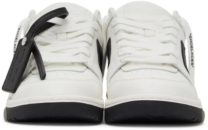Off-White White & Black Out Of Office Sneakers 2