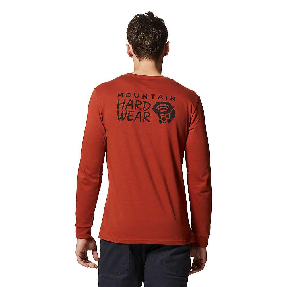 商品Mountain Hardwear|Mountain Hardwear Men's MHW Back Logo LS Top,价格¥219,第6张图片详细描述