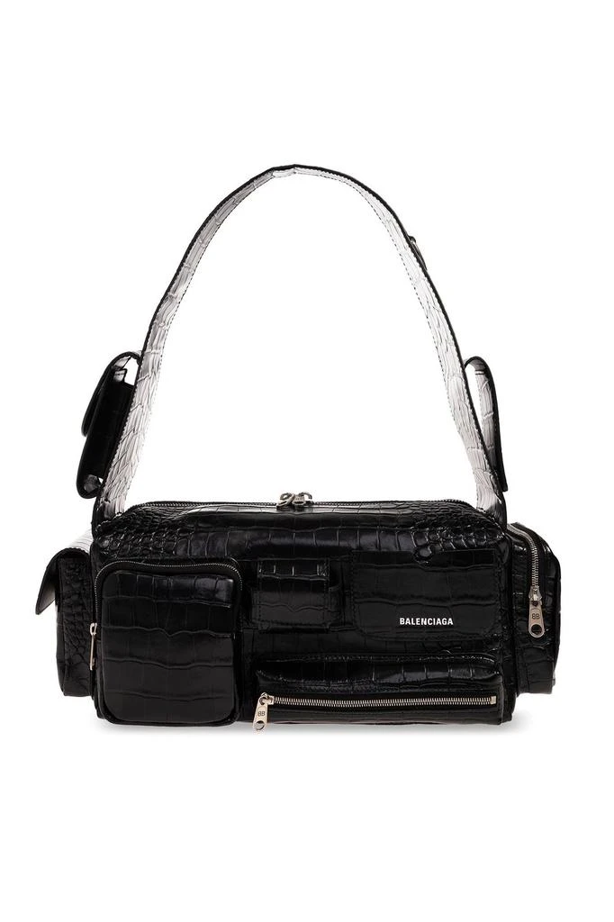 商品Balenciaga|Balenciaga Superbusy Embossed Small Shoulder Bag,价格¥15529,第1张图片