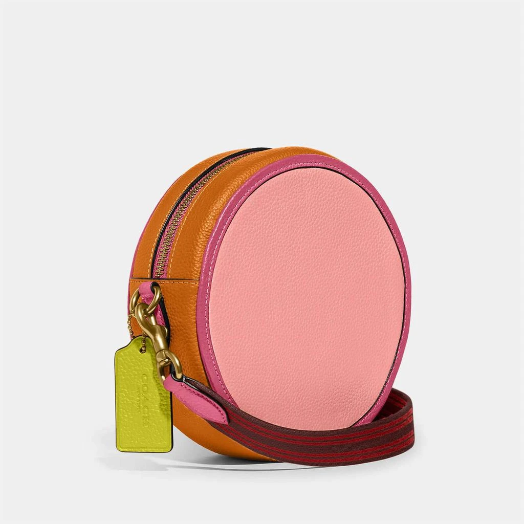 商品Coach|Coach Women's Colorblock Kia Circle Bag - Carnation Multi,价格¥1279,第4张图片详细描述