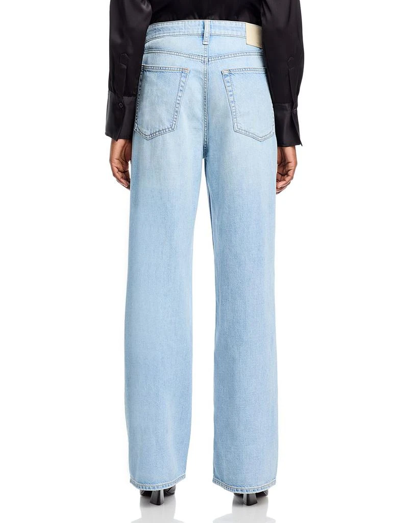 Logan Featherweight Mid Rise Wide Leg Jeans in Greenport 商品