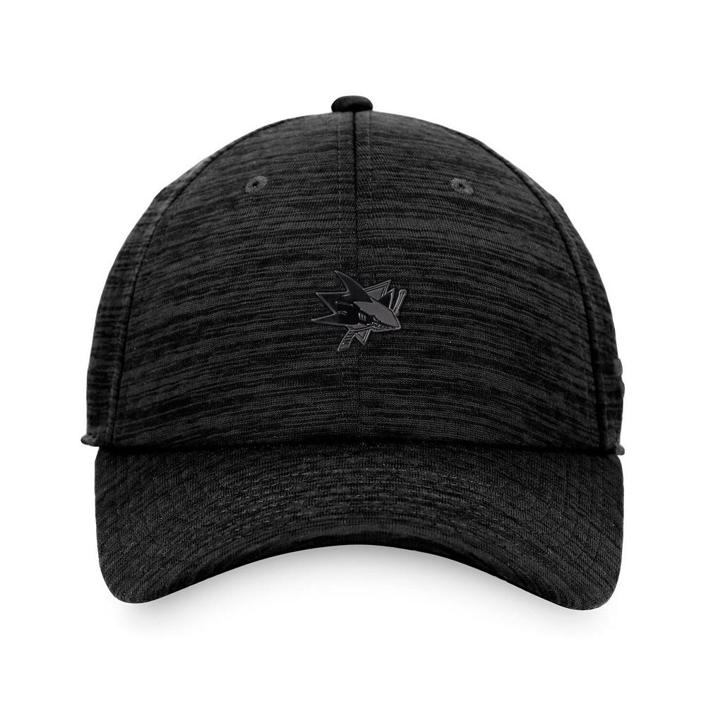 Men's Branded Black San Jose Sharks Authentic Pro Road Snapback Hat商品第4张图片规格展示