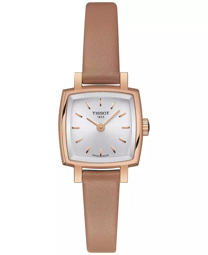 商品Tissot|Women's Lovely Summer Interchangeable Leather Strap Watch 20mm,价格¥2215,第1张图片