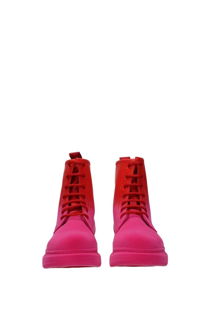 商品Alexander McQueen|Ankle boots Leather Pink Poppy,价格¥2858,第3张图片详细描述