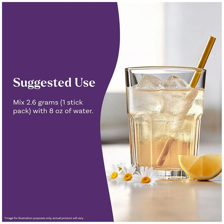 商品Natrol|Sleep & Restore Melatonin Free Calming Drink Mix Lemon Chamomile,价格¥206,第2张图片详细描述