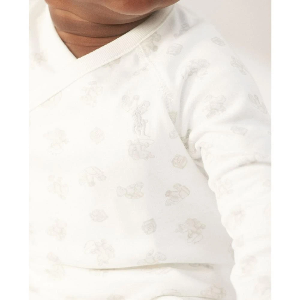 商品Ralph Lauren|Baby Boys or Girls Bear Print Organic Cotton 2 Piece Set,价格¥414,第2张图片详细描述