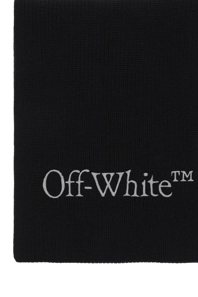 商品Off-White|Wool scarf with logo embroidery,价格¥1594,第4张图片详细描述