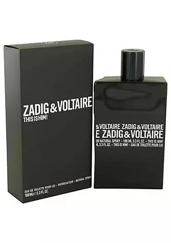 商品Zadig&Voltaire|Voltaire This Is Him  Zadig Voltaire Eau De Toilette Spray 3.4 Oz Men,价格¥748,第1张图片