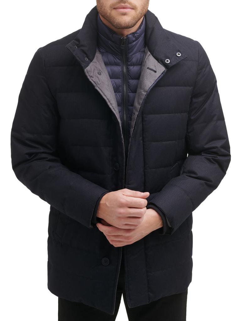 商品Cole Haan|Quilted Flannel Down Jacket,价格¥2348,第4张图片详细描述