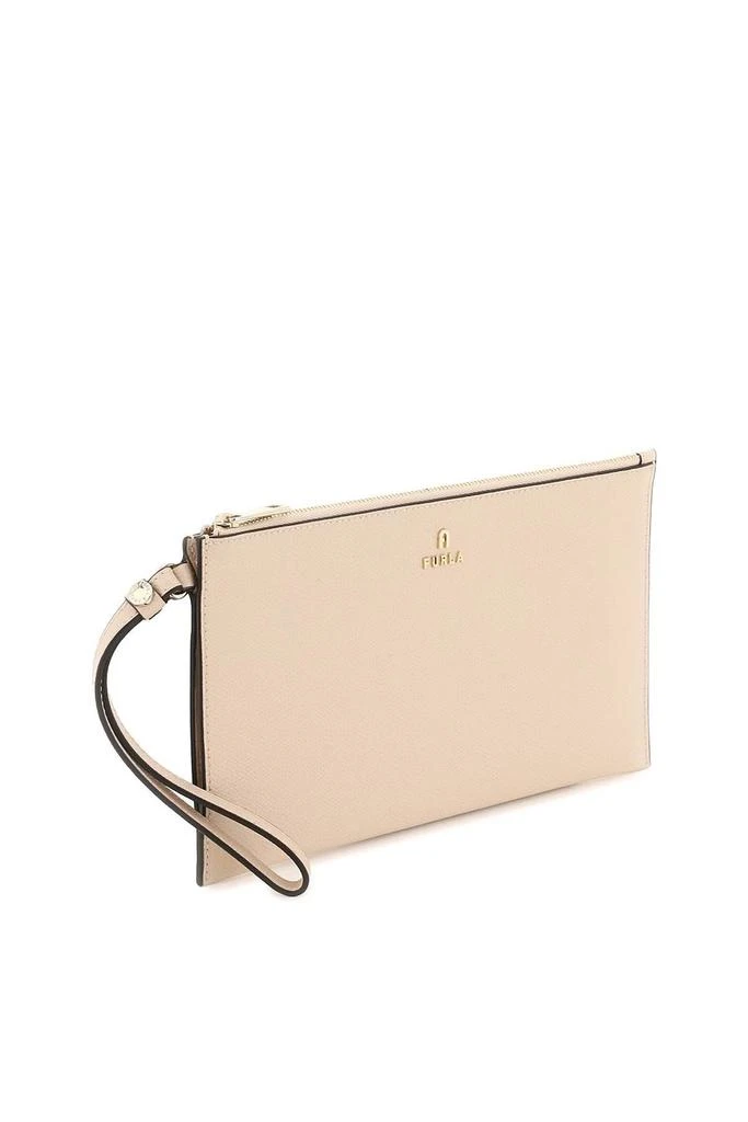 商品Furla|Furla Logo Lettering Camelia Pouch,价格¥725,第3张图片详细描述