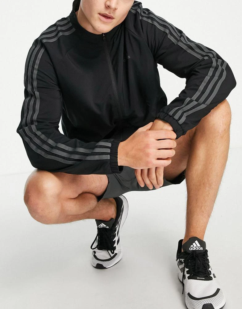 商品Adidas|adidas Golf Lined zip jacket in black,价格¥308,第1张图片