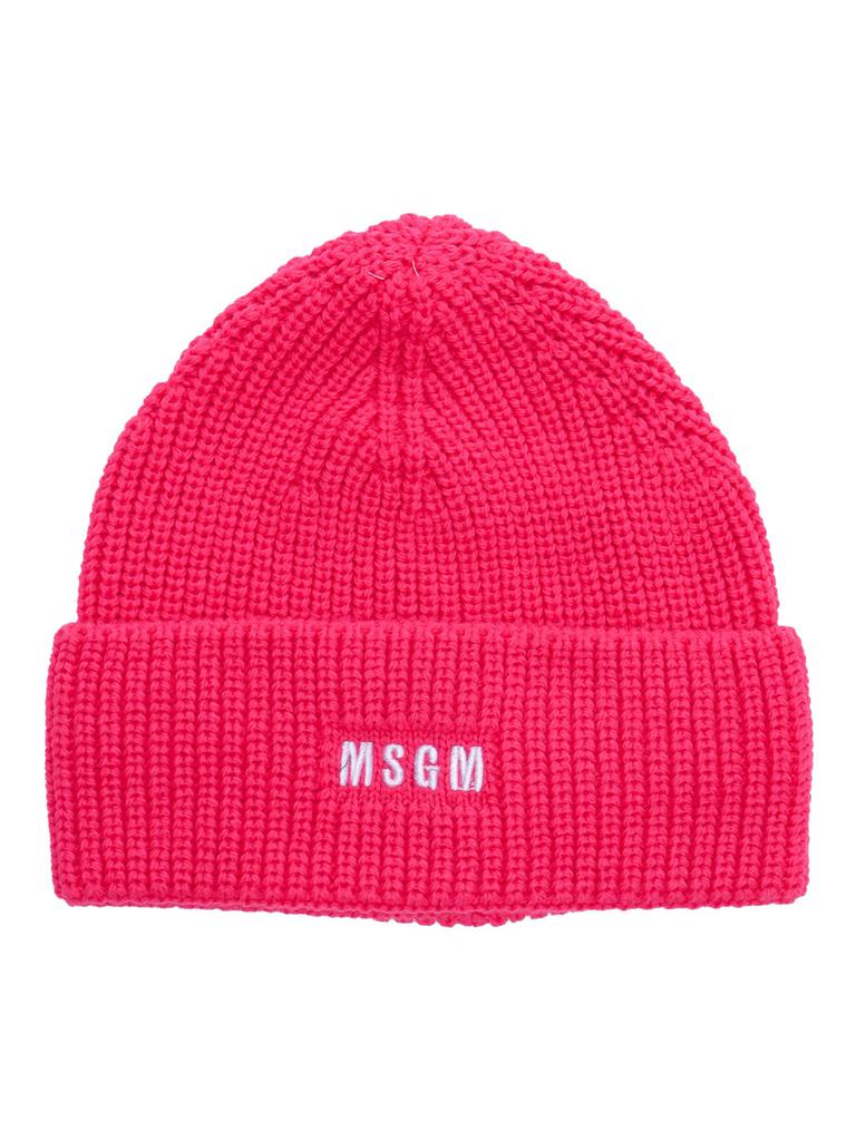 MSGM Hat With Logo Embroidery商品第1张图片规格展示