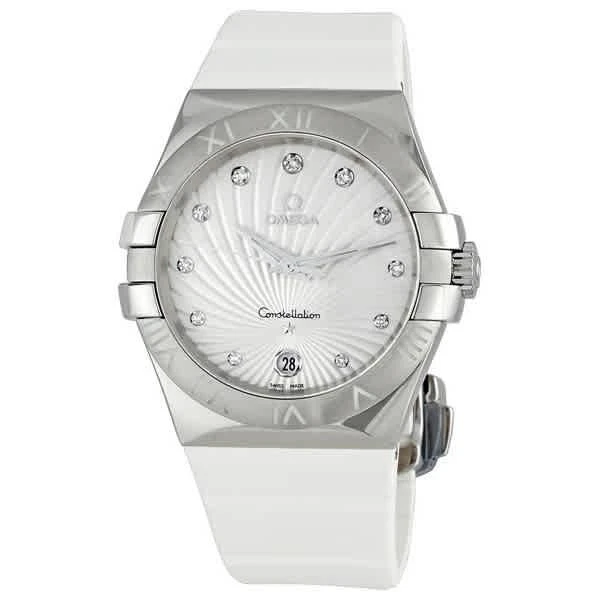 商品Omega|Omega Constellation Quartz Diamond Ladies Watch 123.12.35.60.52.001,价格¥21847,第1张图片