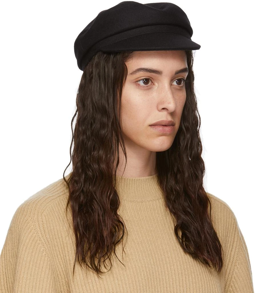 商品Isabel Marant|Black Wool Evie Cap,价格¥433,第2张图片详细描述