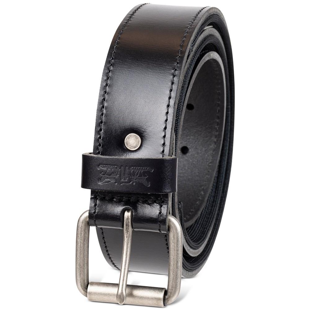 Men's Classic Leather Workwear Belt with Interior Padding商品第2张图片规格展示