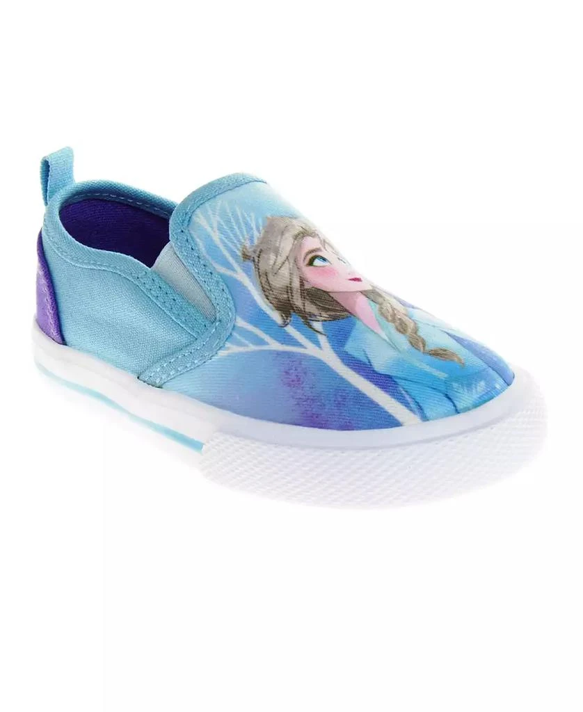 商品Disney|Little Girls Frozen Slip On Canvas Sneakers,价格¥262,第1张图片