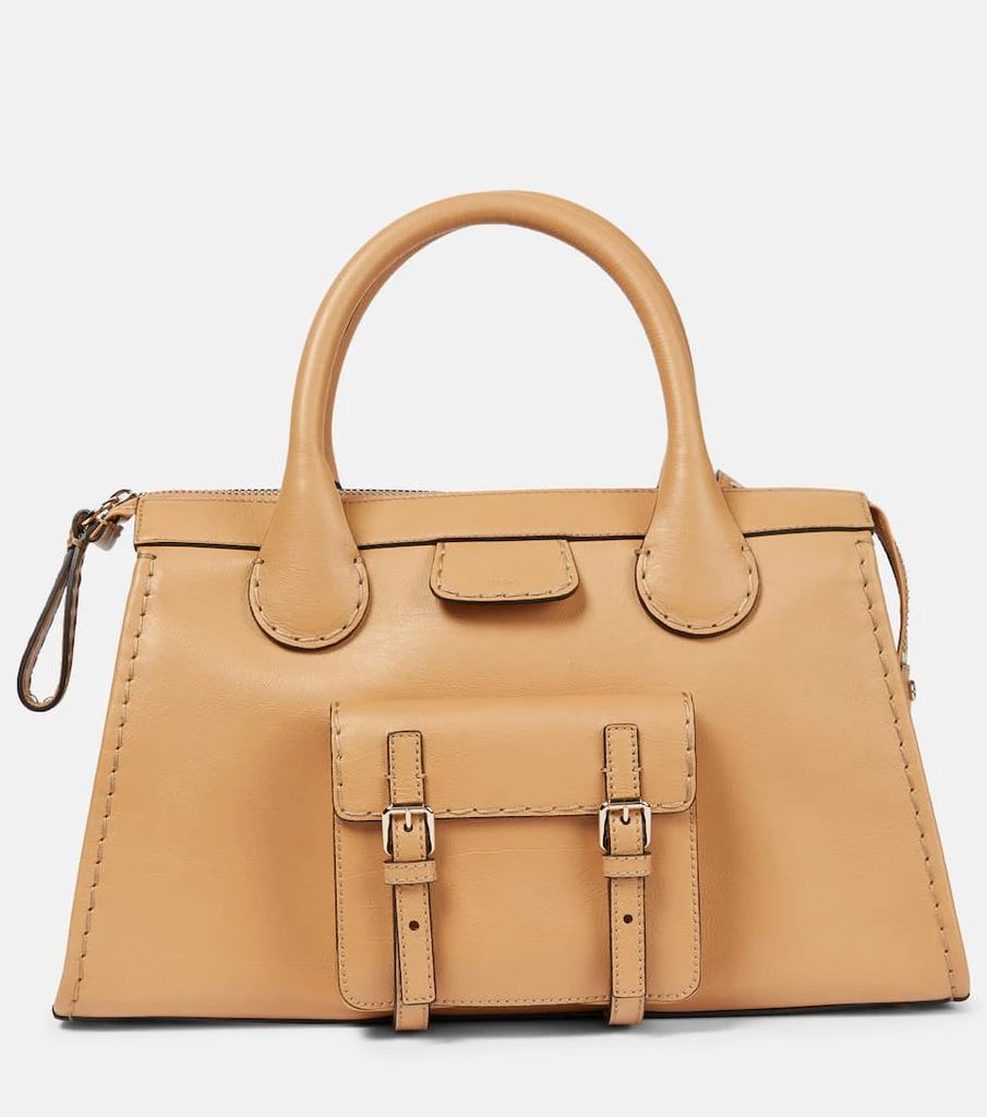 商品Chloé|Edith Medium leather tote,价格¥16897,第1张图片