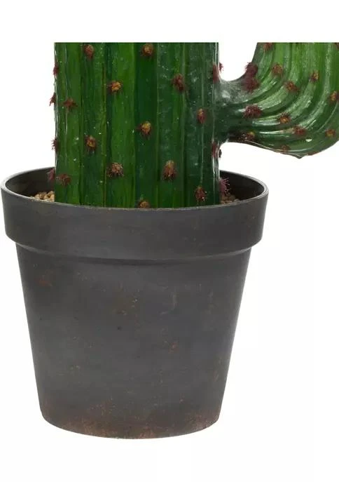 商品Vickerman|Cactus In Gray And Light Red Pot,价格¥2144,第3张图片详细描述