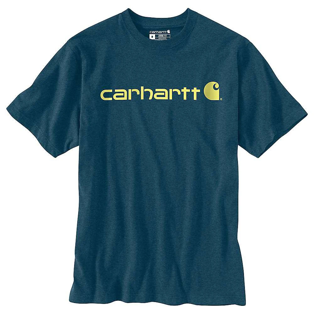 商品Carhartt|男士 Signature Logo SS 短袖,价格¥128-¥188,第2张图片详细描述