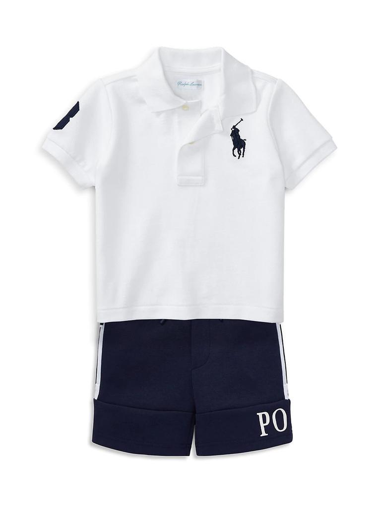 商品Ralph Lauren|Baby Boy's Knit Polo,价格¥292,第4张图片详细描述