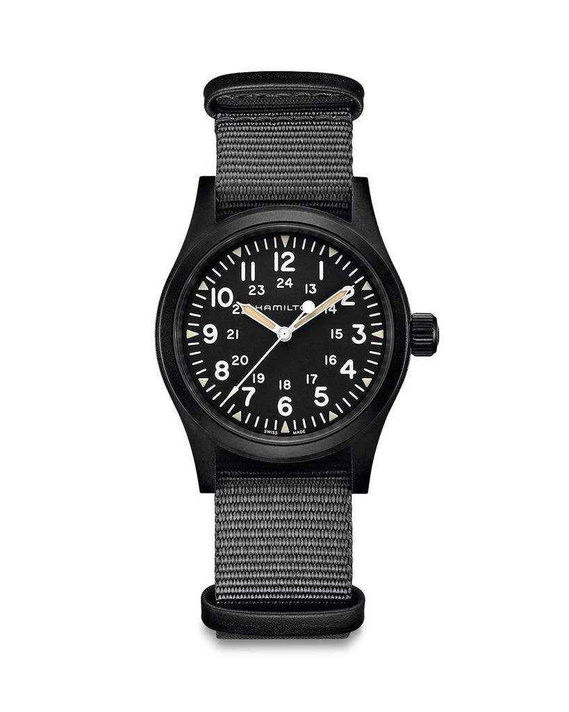 商品Hamilton|Mechanical Khaki Field Watch, 38mm,价格¥4826,第1张图片