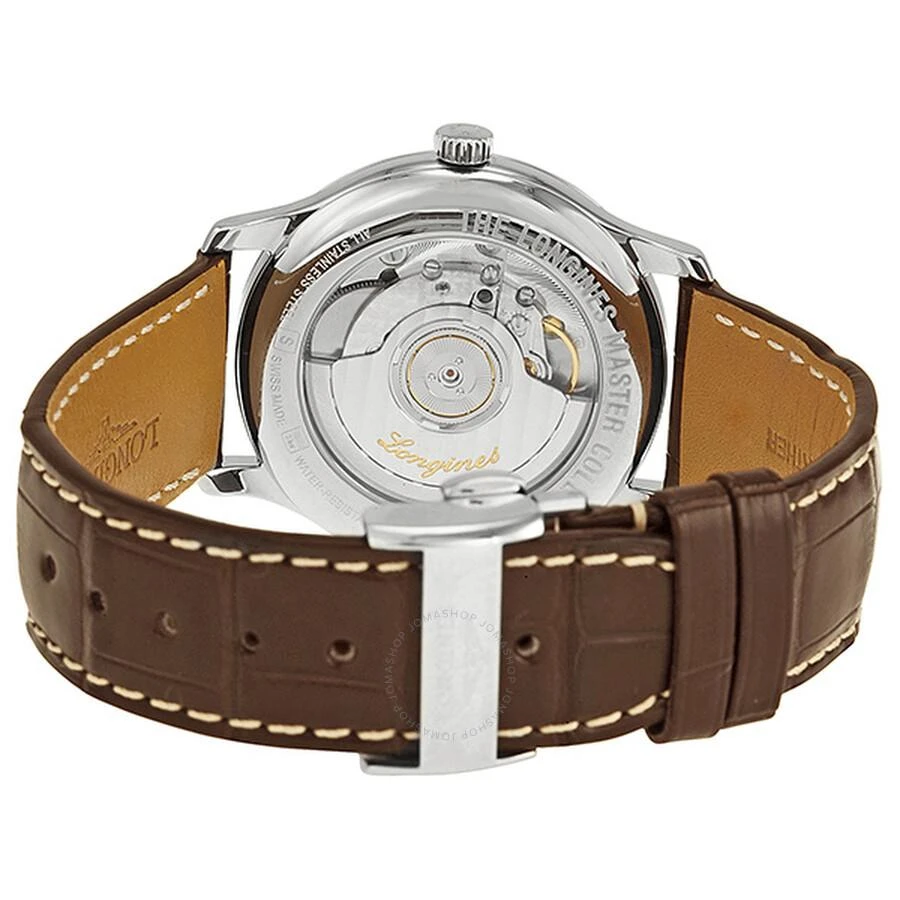 商品Longines|Master Automatic Diamond Silver Dial Men's Watch L2.628.4.77.3,价格¥13031,第3张图片详细描述