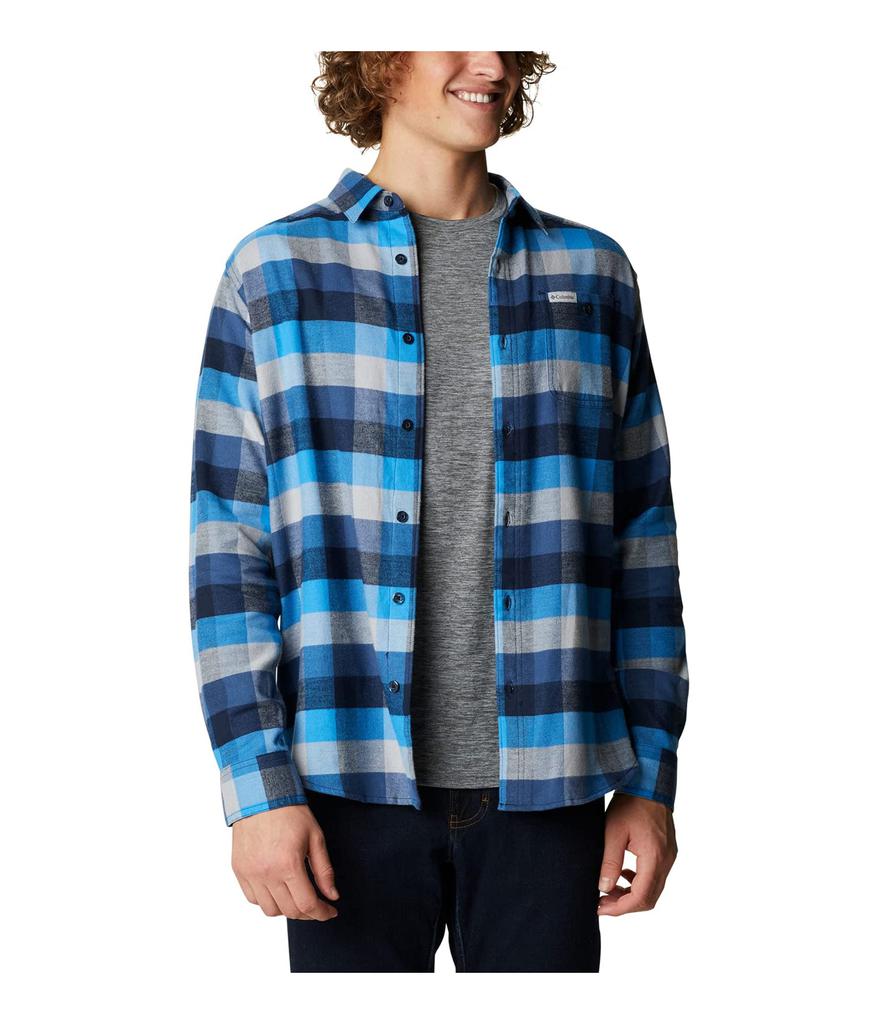 Men's Cornell Woods Flannel Long Sleeve Shirt商品第1张图片规格展示