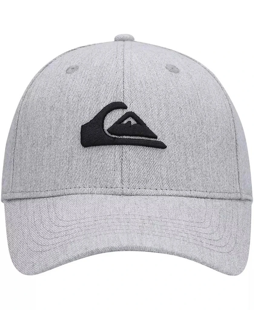 商品Quiksilver|Men's Heathered Gray Decades Snapback Hat,价格¥195,第2张图片详细描述